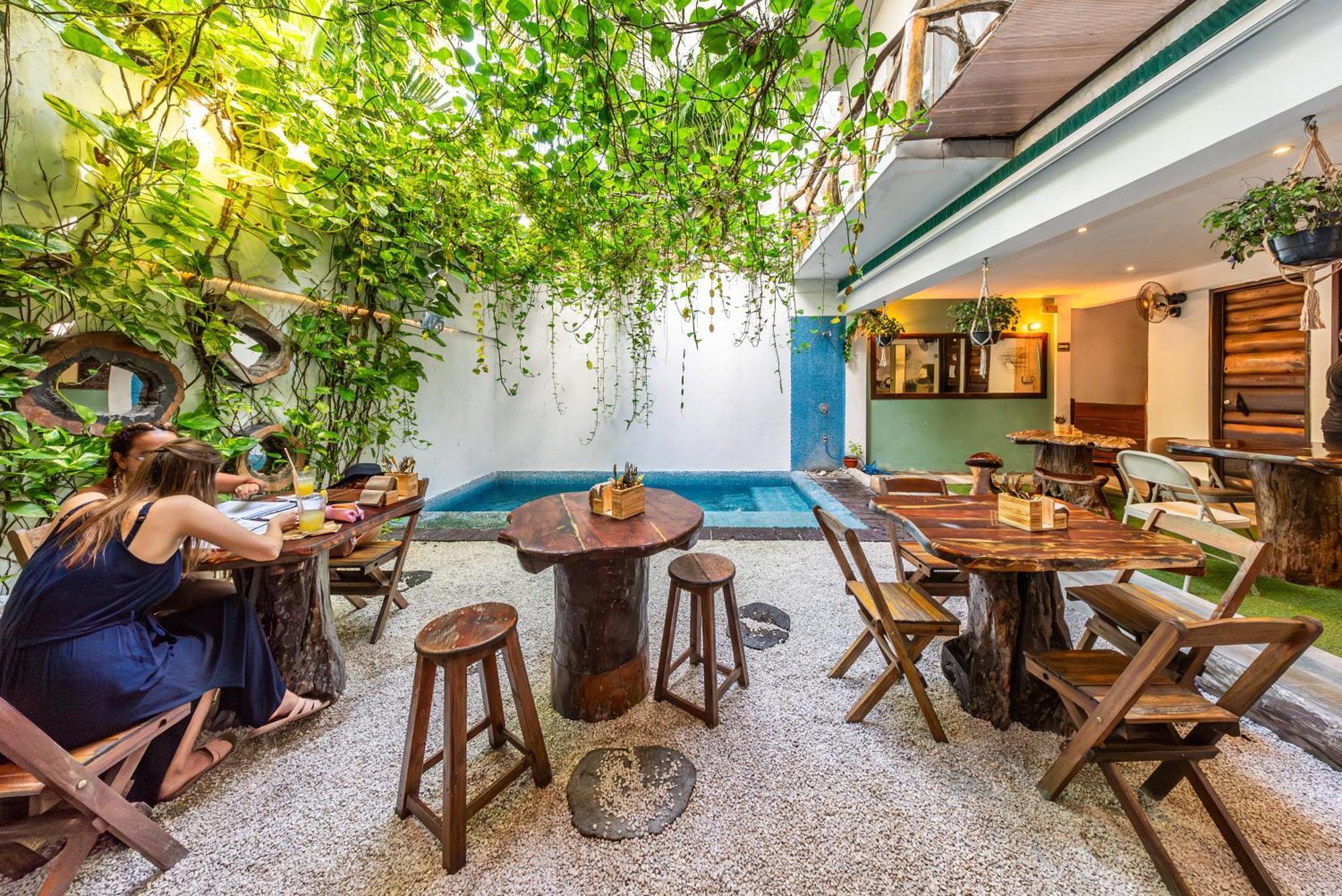The Green Village Boutique Hotel Playa del Carmen Exterior foto